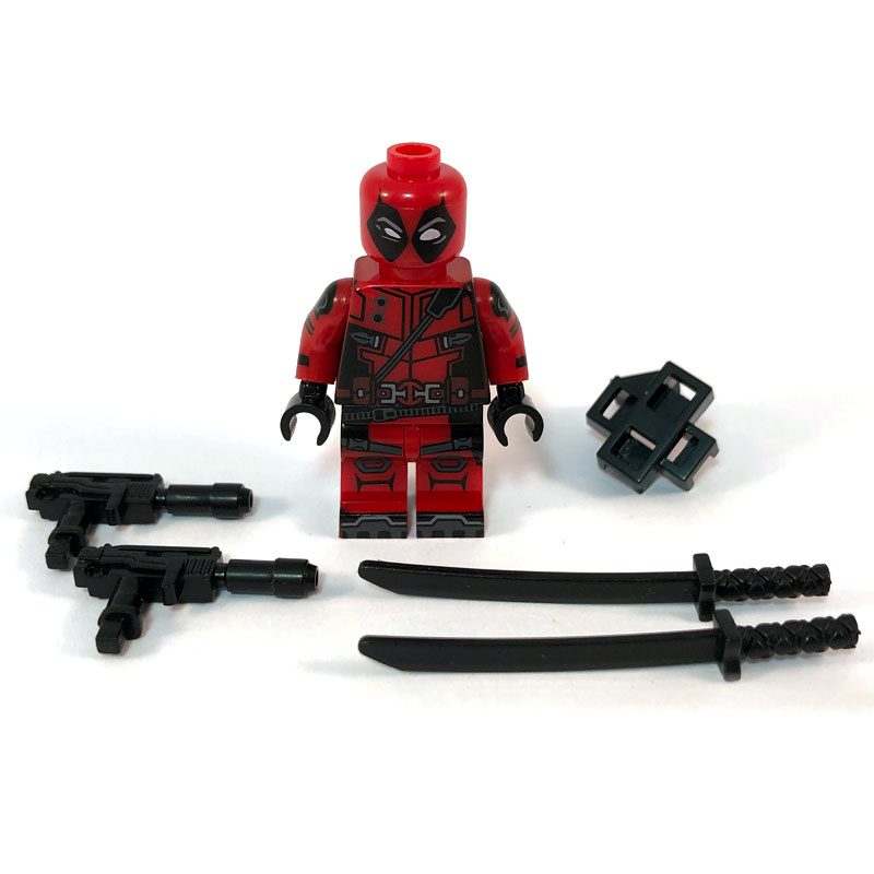 Deadpool Movie Minifig – Accessories