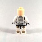 Stormtrooper LEGO Star Wars minifig - rear