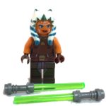 Ahsoka Tano Star Wars LEGO Minifig Star Wars Clone Wars - Face 2