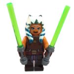 Ahsoka Tano Star Wars LEGO Minifig Star Wars Clone Wars - Front