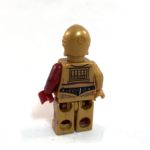 C-3PO LEGO Minifig Star Wars Force Awakens - Back