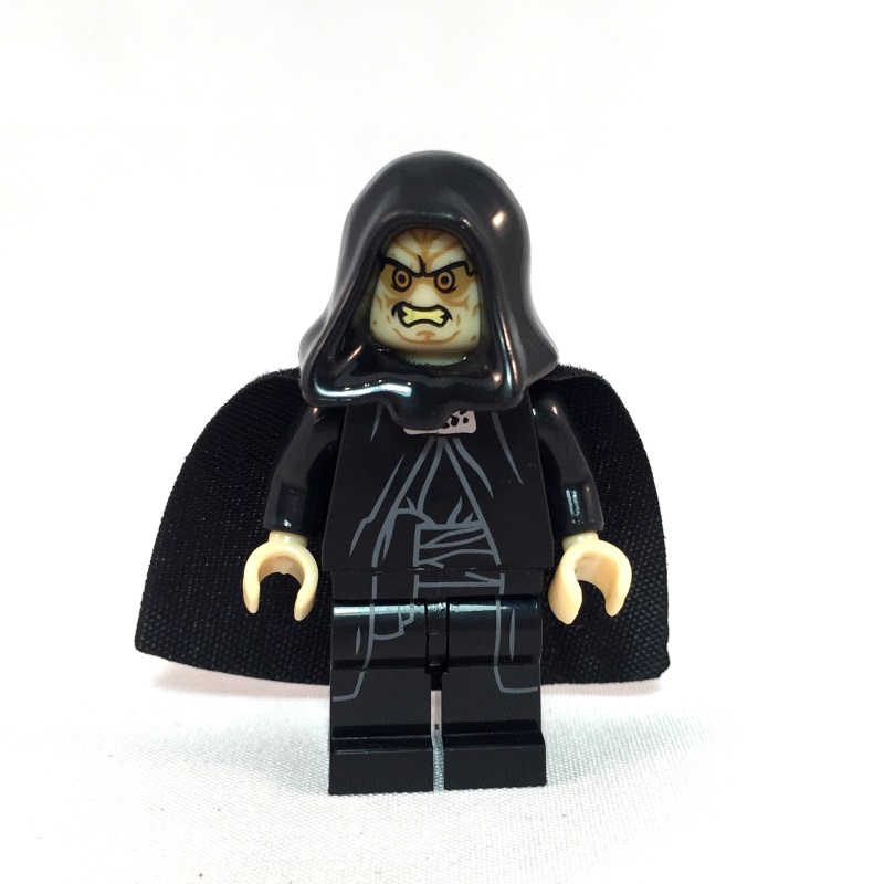 Darth Sidious LEGO Minifig – Face 1