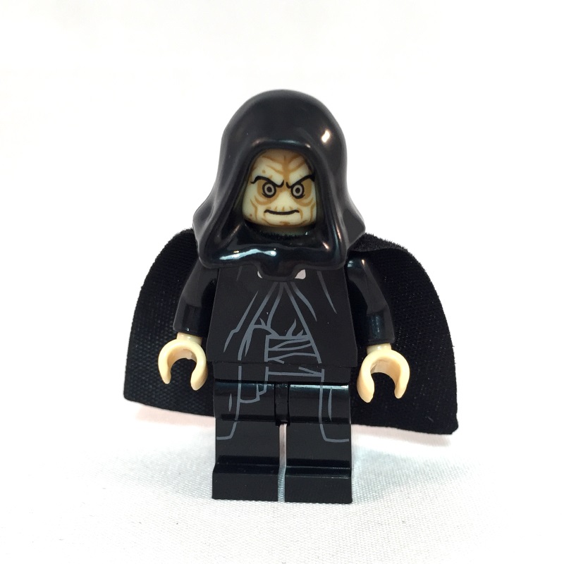 Darth Sidious LEGO Minifig – Face 2
