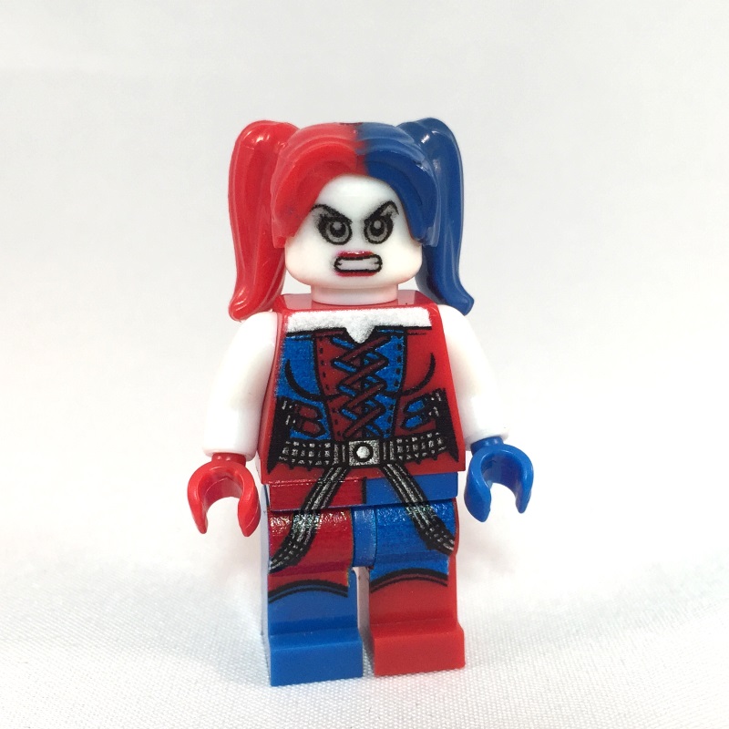 Harley Quinn Minifig - Minifig Bin