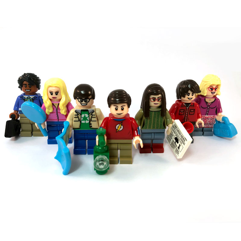 The Big Bang Theory Minifigure Set