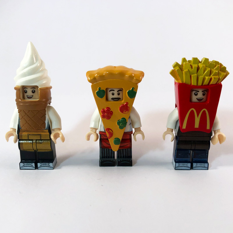 Fast Food Minifig Set