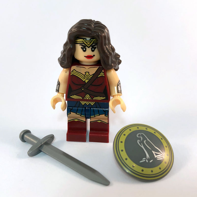Wonder Woman Minifig Batman V Superman – Face 2