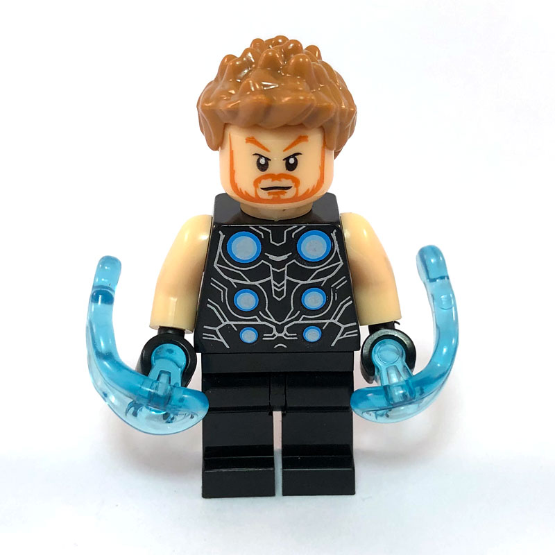 Thor lightning Minifig – Infinity War – Face 2