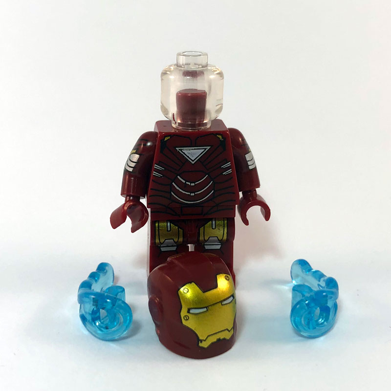 Iron Man Minifig Mark 6 suit accesories
