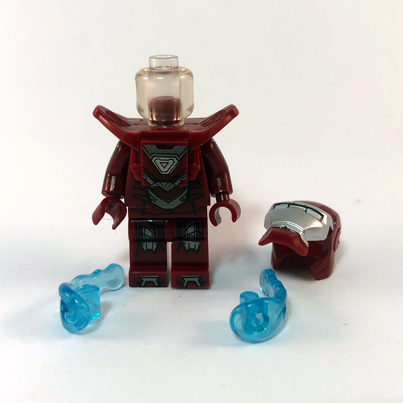 Iron Man Silver Centurion Suit accessories