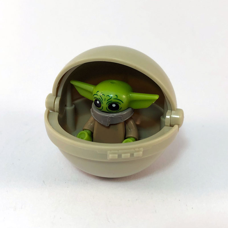 Baby Yoda in Pram Pod