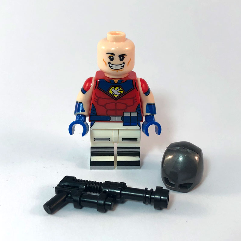 Peacemaker Minifig face 2