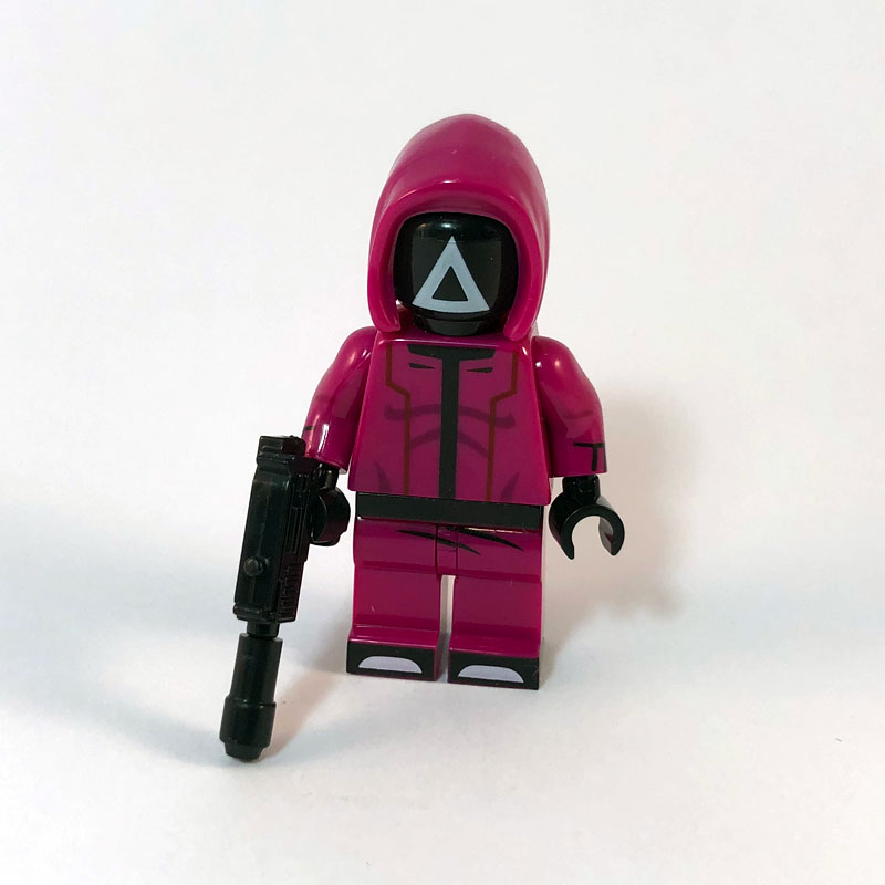 Squid Game Minifig set – Triangle Guard
