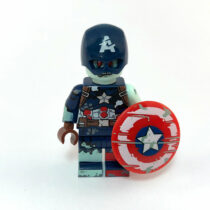 Zombie Captain America Minifig