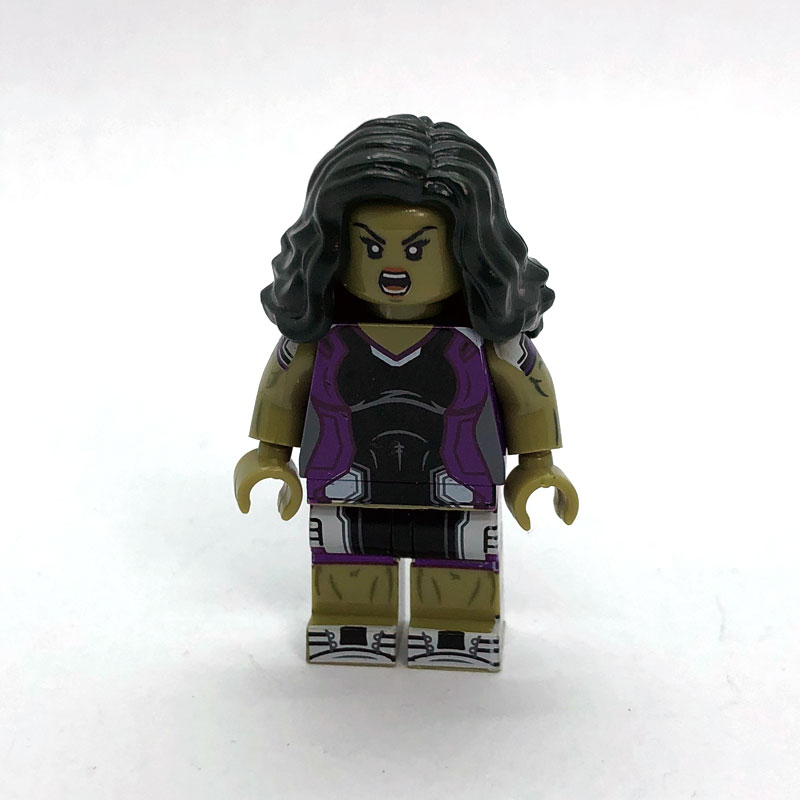 She-Hulk minifig face 2