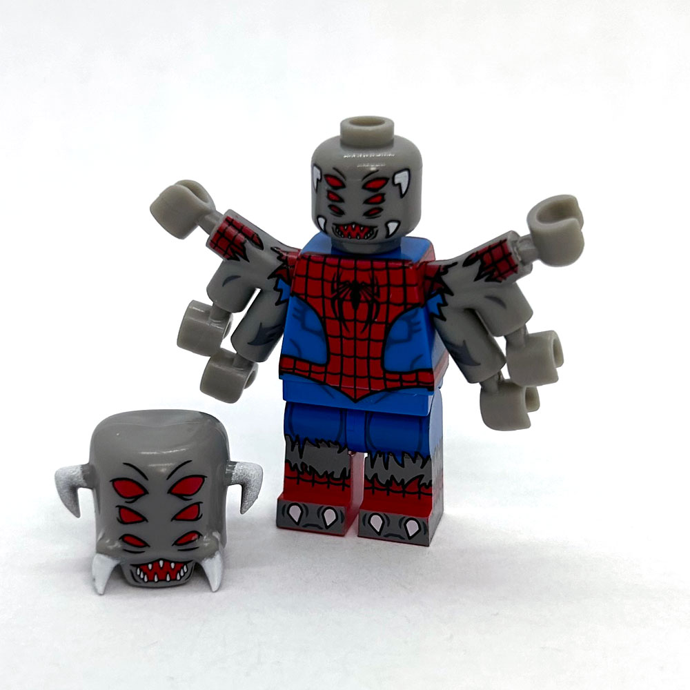 Man-Spider Minifig face 2