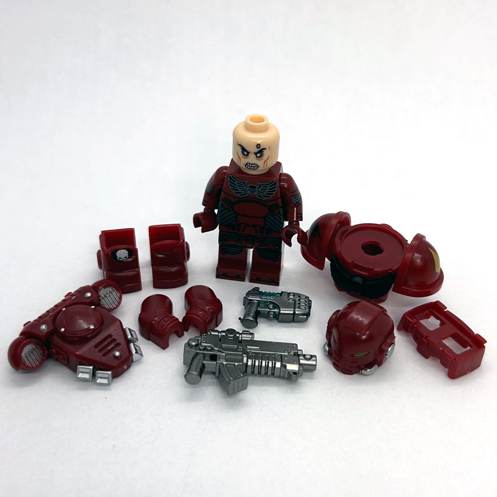 Space Marine Minifig Blood Angels – accessories