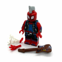 Spiderman minifig - Spider-Punk Spiderverse accessories