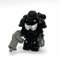 Space Marine Minifig Iron Hands - front