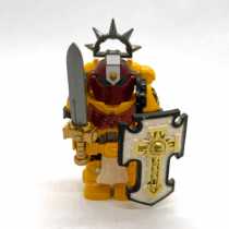 Space Marine Bladeguard Imperial Fist minifig