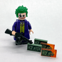 Joker Dark Knight minfiig money