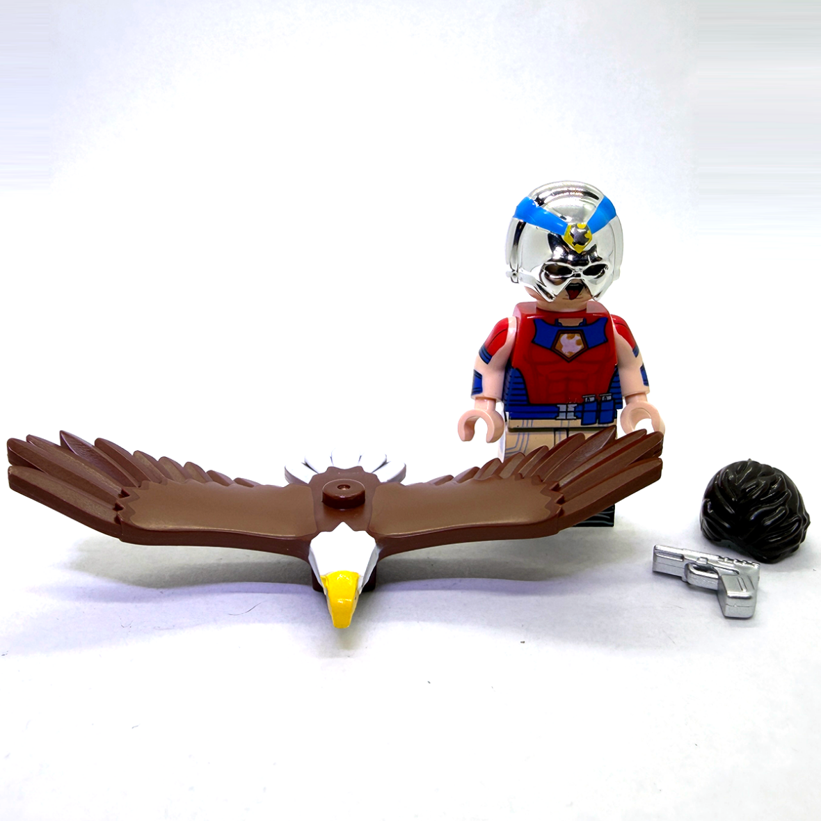 Peacemaker and eagly minifig season 2 face 2